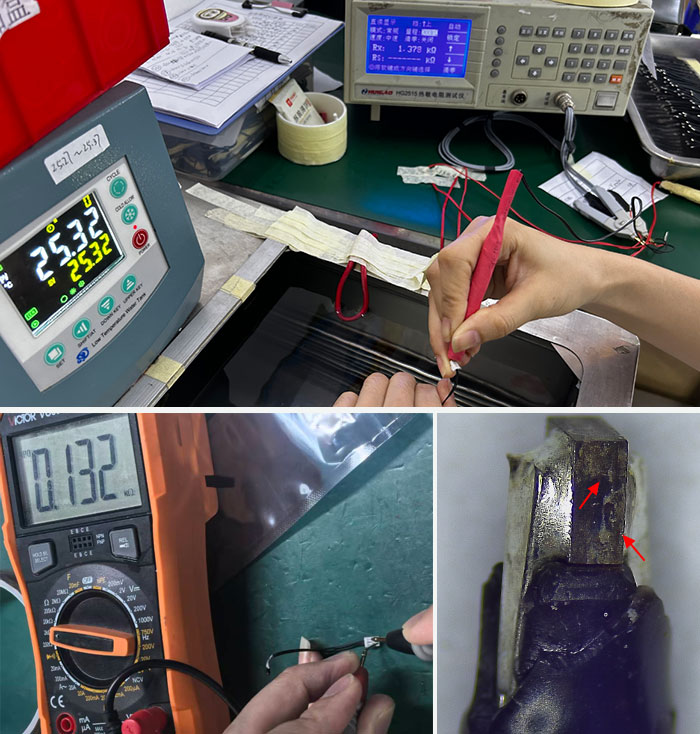 溫度傳感組件異常分析
